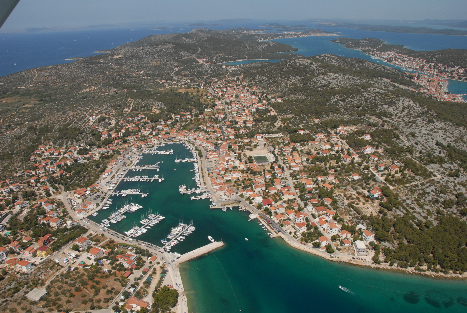 Jezera, Insel Murter, Kroatien Reise, Urlaub und touristische